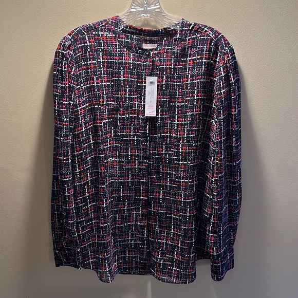 FUN BLOUSE! NWT! ONLY $15! Size 2! - Picture 1 of 4